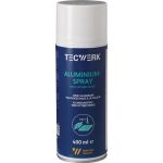 Aluminiumspray b.+500GradC hellsilber,glänzend 400ml Spraydose TECWERK
