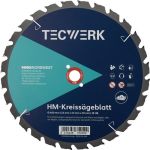 Tischkreissägeblatt AD 450mm Z.32 HB Schnitt-B.3,8mm TECWERK