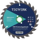 Handkreissägeblatt AD 190mm Z.24 WZ Schnitt-B.2,6mm TECWERK