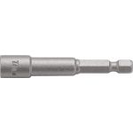 Steckschlüsseleinsatz m.6-KT.-Antr.SW 9,4mm L.60mm m.Magnet TECWERK