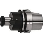 Quernutaufsteckfräsdorn DIN 69893A Spann-D.22mm HSK-A63 A.-L.100mm TECWERK