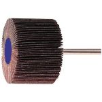 Fächerschleifer Ø50xH20mm K.60 Korund Schaft-D.6mm TECWERK - VPE: 10