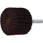 Fächerschleifer Ø60xH30mm K.100/AFINE Kombi Vlies/Korund Schaft-D.6mm TECWERK