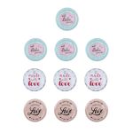 HI  TO-Deckel 66mm love sort.10er - 12 VPE