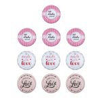 HI  TO-Deckel 82mm love sort.10er - 12 VPE