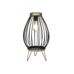Laterne Solar Draht 18,5x33 sw