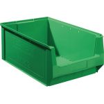 Sichtlagerkasten L500/450xB310xH200mm PE grün TECWERK