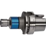 Gewindeschneidfutter Synchron DIN 69893A M3-M12 HSK-A63 A.-L.93mm TECWERK