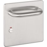 Breitschildgarnitur NW-405-4 VA ma WC Breitschild-WC-Garnitur TECWERK