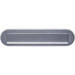 Briefeinwurf VA Edelstahl vibriert ov.77mm 340mm INTERSTEEL