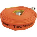 Bau-/Industrieschlauch ID 75mm L.20m leuchtorange Rl.TECWERK