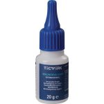 Sekundenkleber extrem schnell 20g farblos Flasche TECWERK