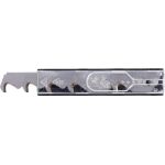 Abbrechhakenklinge L104,5xB17,7xS0,5mm TiN 3 Sollbruchstellen 10 St./Spender