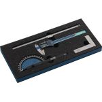 Werkzeugmodul 4-tlg.1/3-Modul Messchiebersatz TECWERK