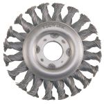 Rundbürste D.178mm Drahtstärke 0,5mm VA-Draht 13mm 10000min-¹ TECWERK