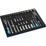 Werkzeugmodul 71-tlg.3/3-Modul Steckschlü.TECWERK
