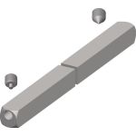 Panikstift NW-400-91 4-KT.9mm geteilter Vollstift TECWERK