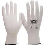 Handschuhe Whitestar NPU Gr.11 (XXXL) weiß EN 388 PSA II TECWERK - VPE: 12
