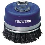Topfbürste D.120mm Drahtstärke 0,5mm STA 6500min-¹ TECWERK