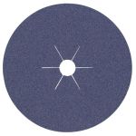 Fiberscheibe D.115mm K.80 INOX ZK TECWERK - VPE: 25