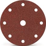 Haftschleifscheibe GLS 1 150mm K.320 f.HO/Metall Korund Lochanzahl 8+1 TECWERK - VPE: 25