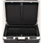 Schalenkoffer B490xT188xH365mm m.Wkz.taschen 24,5l ABS-Ku.Alu-Rahmen TECWERK
