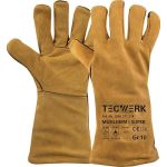 Schweißerhandschuhe Mühlheim I Super Gr.10 gelb EN 388/407/12477 6PA TW - VPE: 6