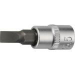 Steckschlüsseleinsatz 1/4 Zoll Schlitz 5,5mm L.32mm TECWERK