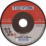 Trennscheibe ALU D125x1,6mm ger.Alu.Bohr.22,23mm TECWERK - VPE: 25