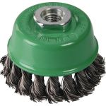 Topfbürste D.80mm Drahtstärke 0,5mm VA 8500min-¹ TECWERK