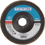 Fächerscheibe D.115mm K.60 kon.INOX ZK TECWERK - VPE: 10