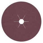 Fiberscheibe D.125mm K.80 f.HO/Metall Korund TECWERK - VPE: 25
