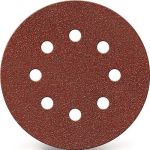 Haftschleifscheibe GLS 5 125mm K.60 f.HO/Metall Korund Lochanzahl 8 TECWERK - VPE: 25