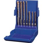 Hammerbohrersatz Multicutter 4 7-tlg.SDS-plus Ku.-Kass.TECWERK