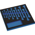Werkzeugmodul Leereinlage 2/3-Modul 2000 871 236 12-tlg.TECWERK