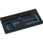 Werkzeugmodul Leereinlage 1/3-Modul 2000 871 252 6-tlg.TECWERK
