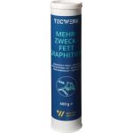 Mehrzweckfett graphitiert 400g schwarz Kartusche TECWERK - VPE: 12