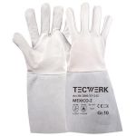 Schweißerhandschuhe Mexico Z Gr.9 grau EN 388/407/12477 10PA TW - VPE: 10