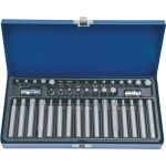 Kraftschraubersatz 40-tlg.lang,Schlitz/PH/i6-KT./XZN/T TECWERK