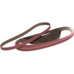 Schleifband L.330mm B.10mm K.80 f.HO/Metall Korund TECWERK - VPE: 10