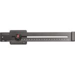 Streichmaß 200mm m.flachem Schieber TECWERK