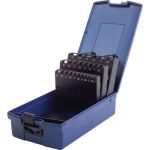 Leerkassette f.Spiralbohrer DIN 338 Abm.1-13mm steig.um 0,5mm 25-tlg.Ku.TECWERK
