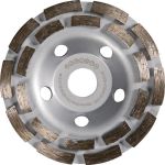 Diamantschleiftopf Univ.125mm Beton/Putz/Estrich/Fliesenkleber 22,23mm D 426 TW