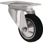 Lenkrolle D.200mm Trgf.205kg VG Platte L135xB110mm TECWERK