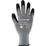 Handschuhe Flex Gr.11 grau/schwarz EN 388 PSA II TECWERK - VPE: 12
