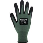 Schnittschutzhandschuhe Mosel Gr.10 grün/schwarz EN 388 PSA II 10PA TW - VPE: 10