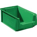 Sichtlagerkasten L350/300xB210xH140mm PE grün TECWERK