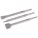 Einsteckwerkzeugset SDS-plus 3-tlg.in Ku.-Box L.250mm KU-Box TECWERK