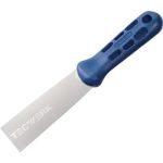 Malerspachtel B.80mm hochglanz-poliert Ku.flachoval,blau TECWERK