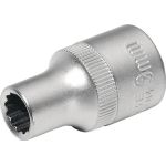 Steckschlüsseleinsatz 1/2 Zoll 12-kant SW 27mm L.45mm TECWERK